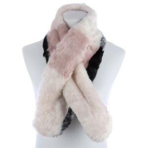 Multi Color Faux Fur Neck Warmer